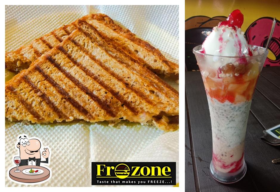 Food at FroZoneCafe