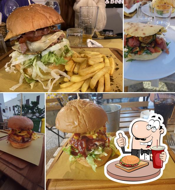 Prova un hamburger a Ham & Beer