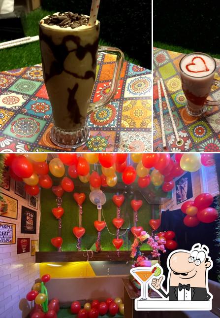 The restaurant's drink and birthday