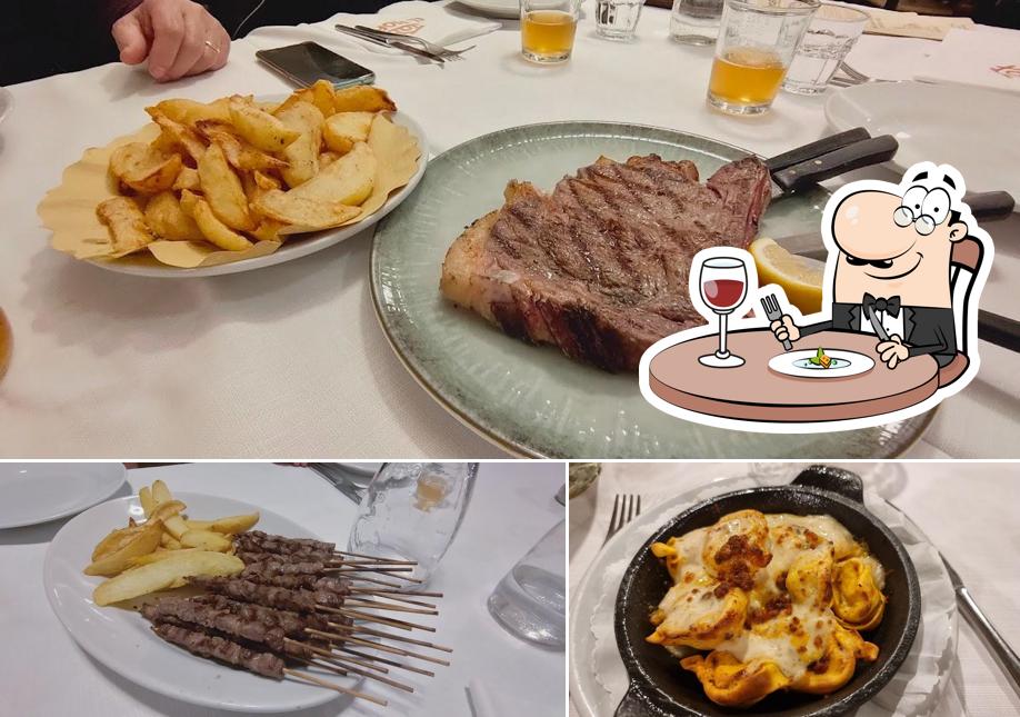 Cibo al Trattoria Pizzeria Il Moro