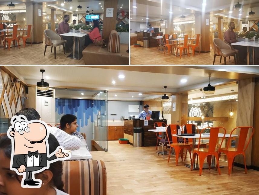 The interior of Mithaas (Sweets, Restaurant & Bakery) Crossings Republik