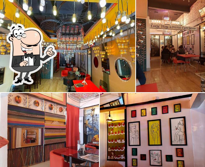 The interior of Mood Life Cafe