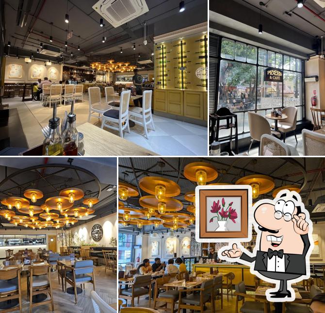 The interior of PizzaExpress Indiranagar