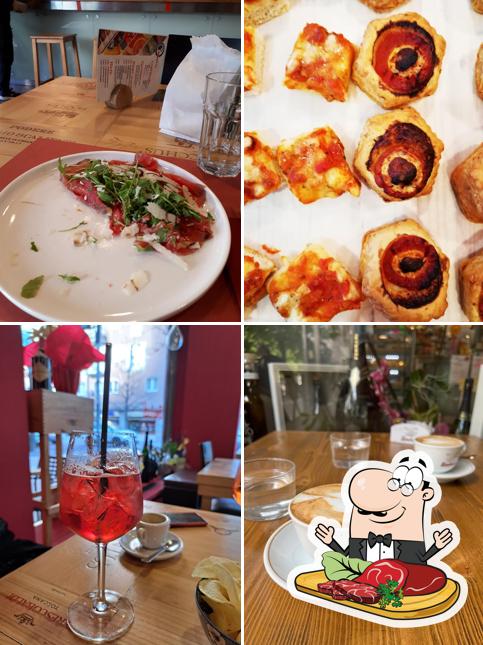 Carpaccio di manzo al Caffè Gambrinus