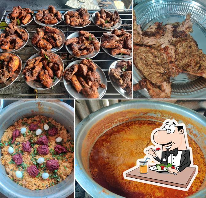 Meals at A.J.Miyaan restaurant