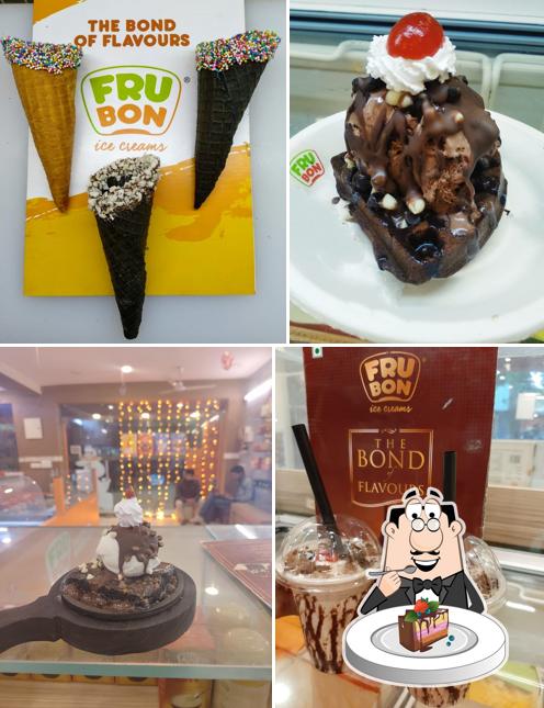 Chocolate cake at FruBon Ice cream Concepts