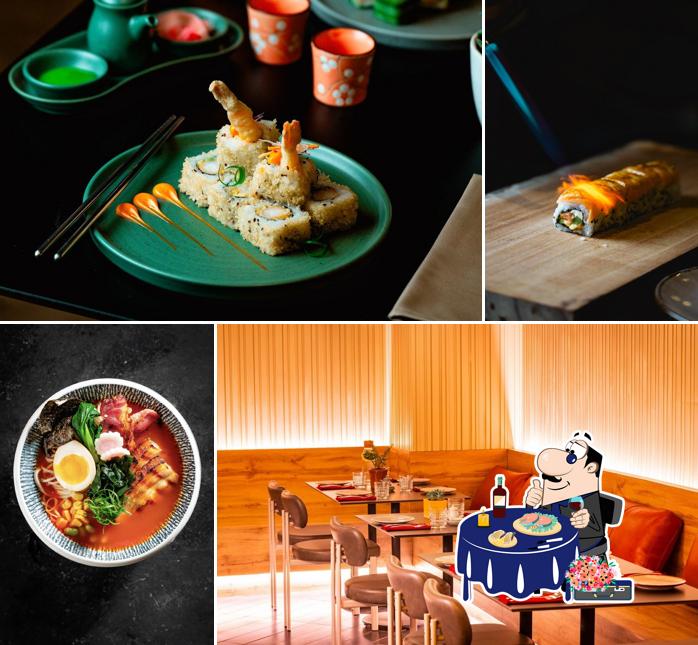 Sashimi at Iza Pan-Asian Kitchen