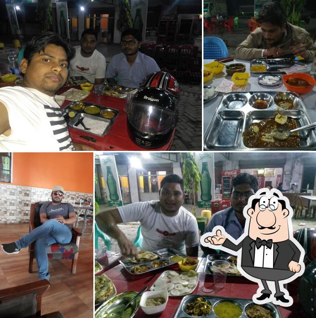 The interior of Maa Durga Dhaba