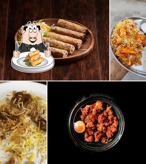 Spring rolls at Potful Biryani, Madhapur