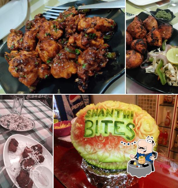 Food at Shanthi Bites