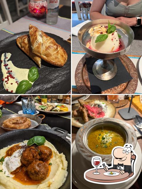 Cibo al Taj Mahal hotel Lero