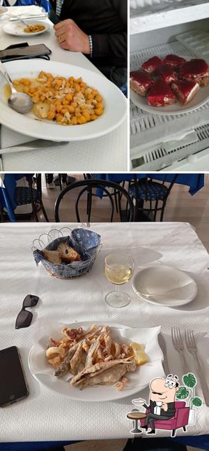 Gli interni di Trattoria Arcadia