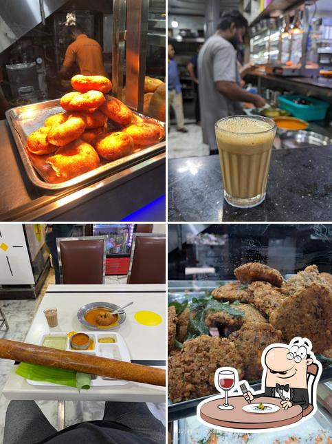 Food at ಉಡುಪಿ ವೆಜ್. Udupi Veg