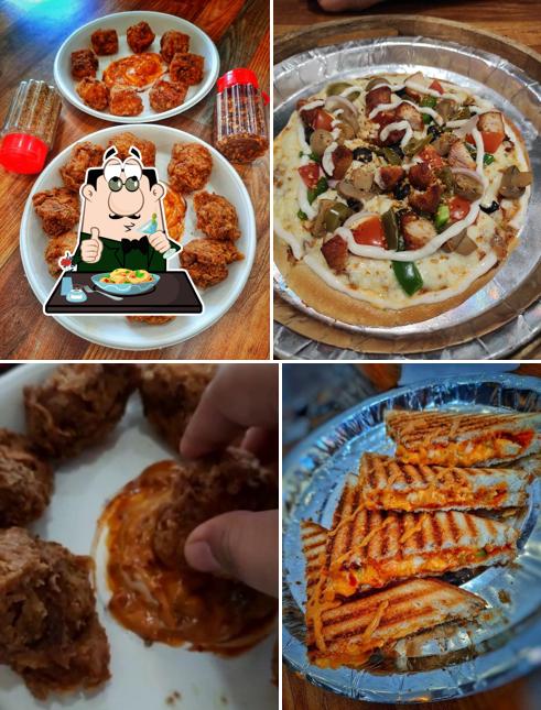Food at foodie chacha Ajmer