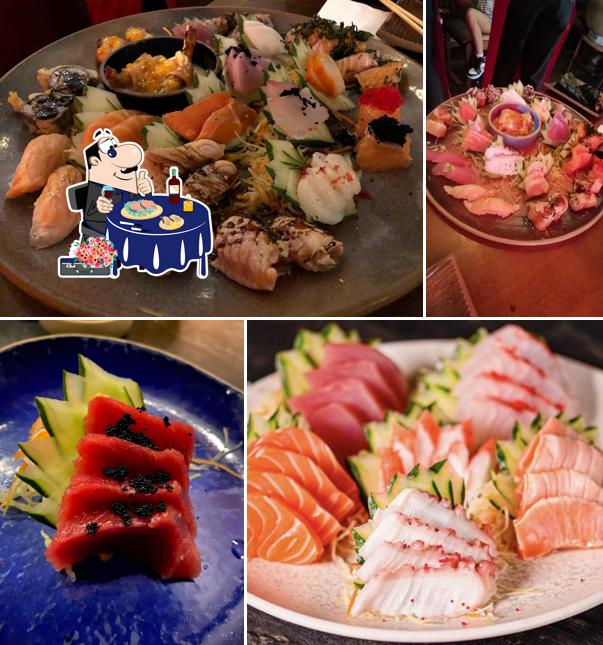 Sashimi em Sushi Nami