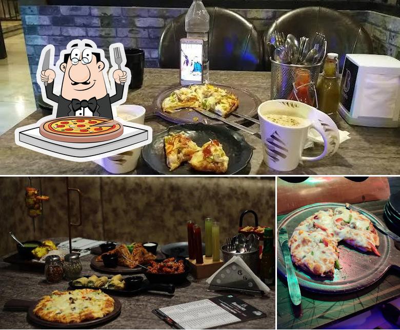 Order pizza at The Central Jail Restaurant