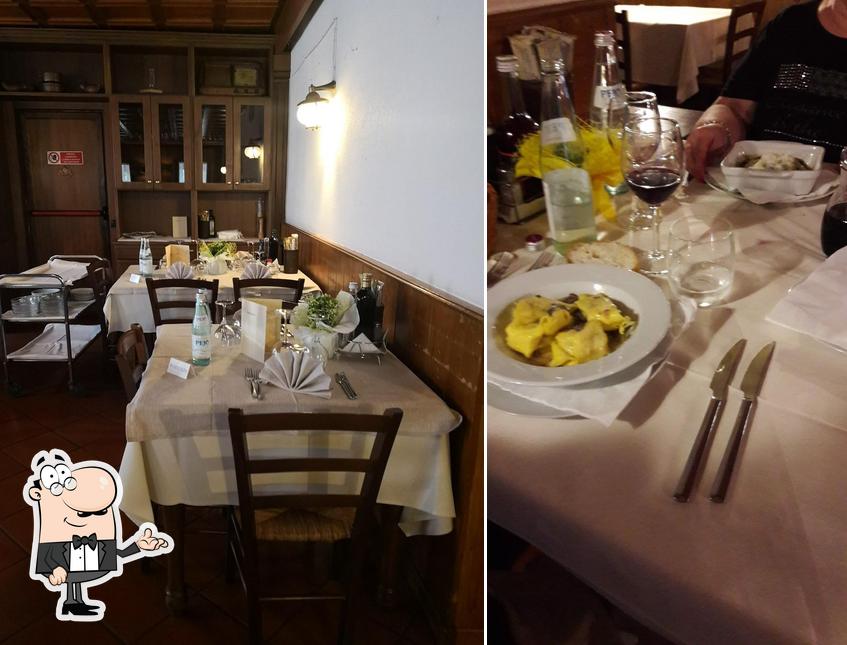 Gli interni di Trattoria Al Forno