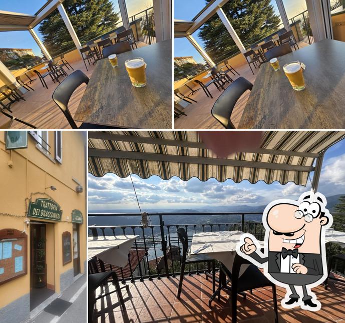 Gli interni di Trattoria Dei Bracconieri Brunate