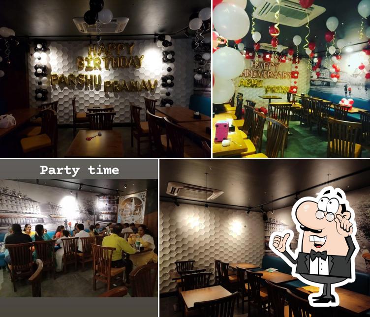 The interior of AASWAD MULTI CUISINE
