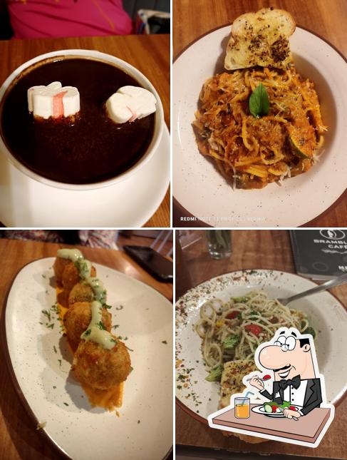 Food at Brambles Cafe