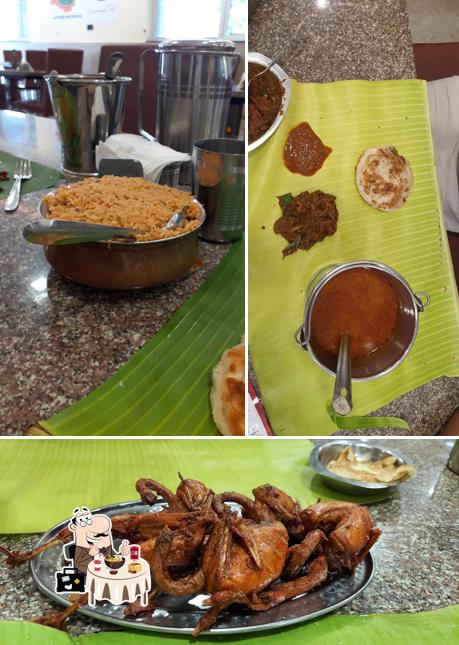 Food at Coutrallam Border Rahmath Kadai