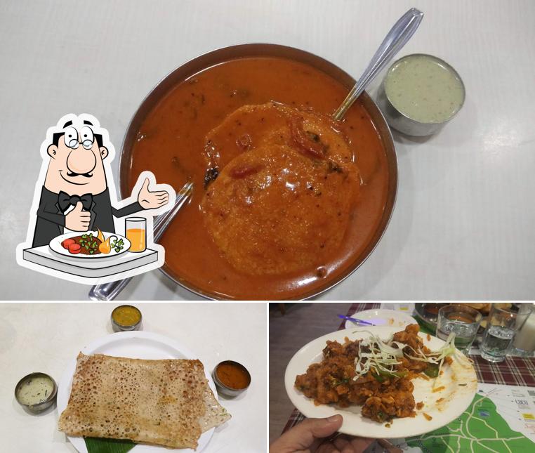 Food at Kadamba Veg Restaurant and Party Hall