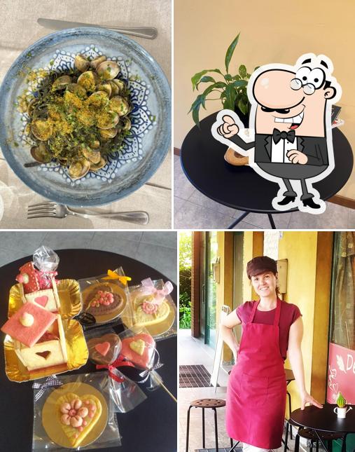 Dai un'occhiata agli interni di Le delizie del borgo Osteria Ristorante