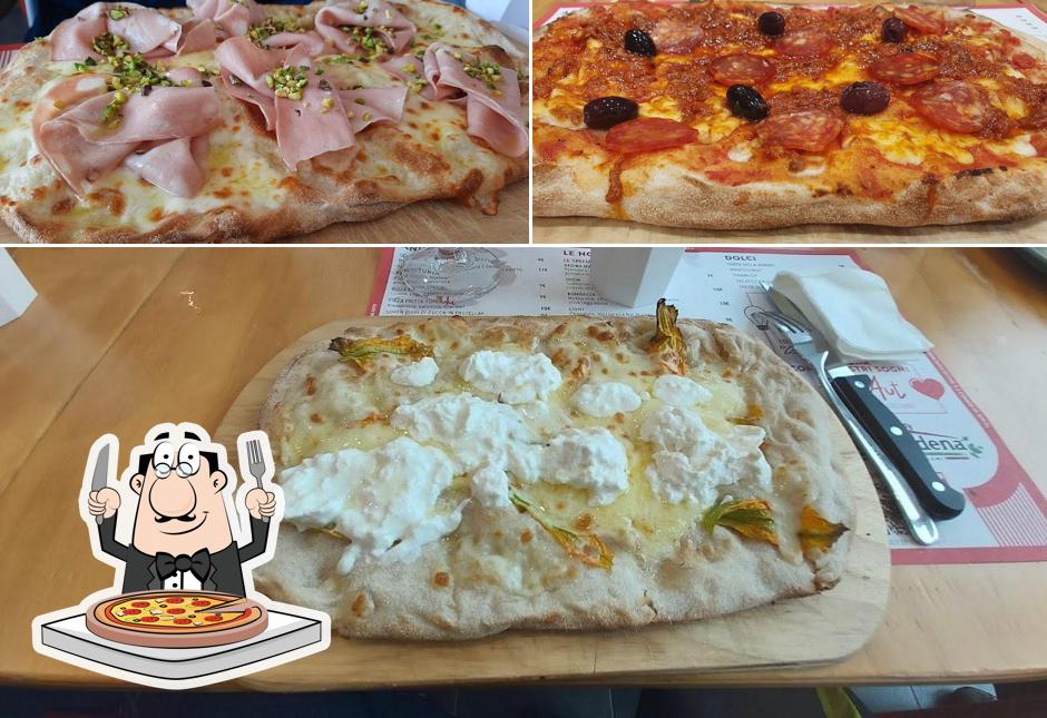 Ordina tra le svariate varianti di pizza