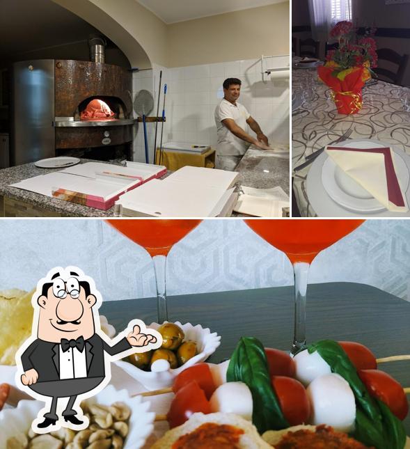 La interni e alcol del ristorante