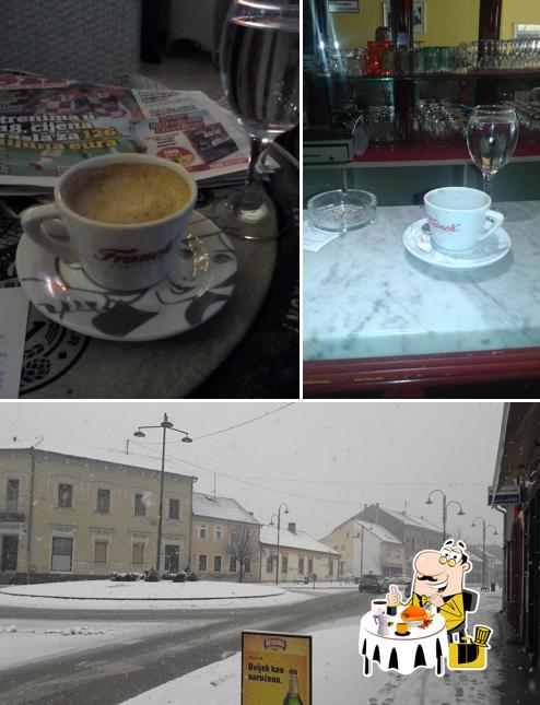 Questa è la foto che mostra la cibo e esterno di Caffe Bar "Roko"