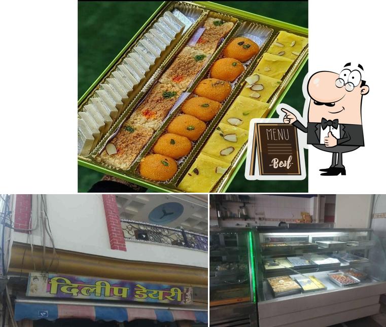 See this picture of Dilip Dairy