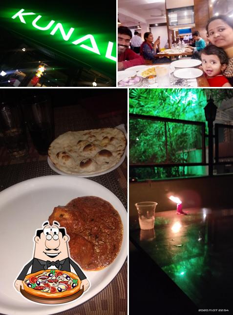 Try out pizza at Hotel Kunal Family Garden Resto Bar
