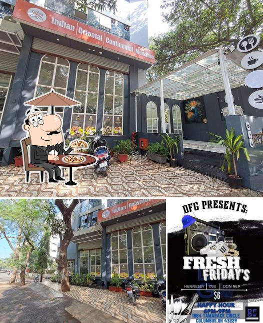 The exterior of NEXT LEVEL CAFE & LOUNGE