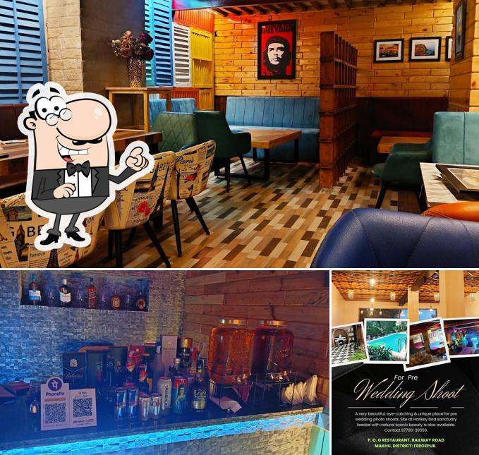 Take a seat at one of the tables at P.O.G @ Club Waigel