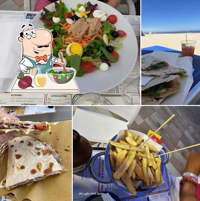 Insalata di barbabietole al Piadineria Bar dalla Meris