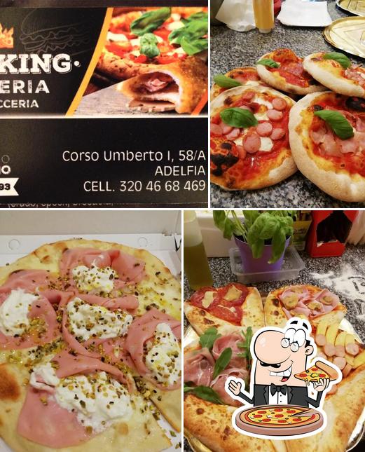 Scegli tra le svariate varianti di pizza