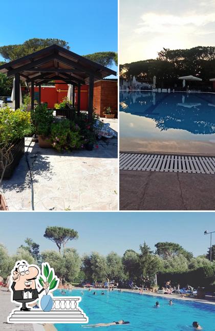 Gli esterni di Pool Magnolie