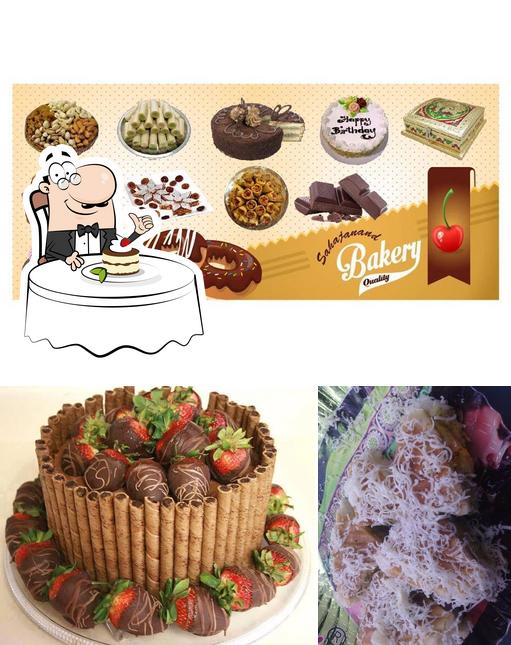 Sahajanand Bakery serves a range of sweet dishes