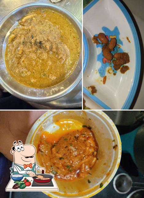 Chicken curry at Samarth Parcel Point