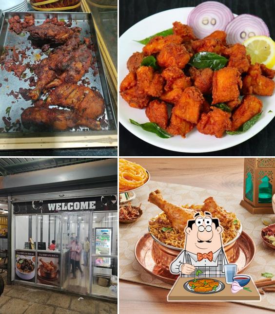 Chicken wings at Taj Biryani House