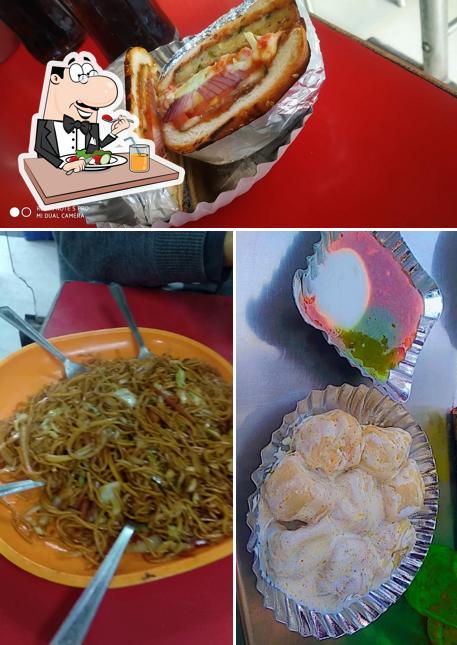 Food at food corner