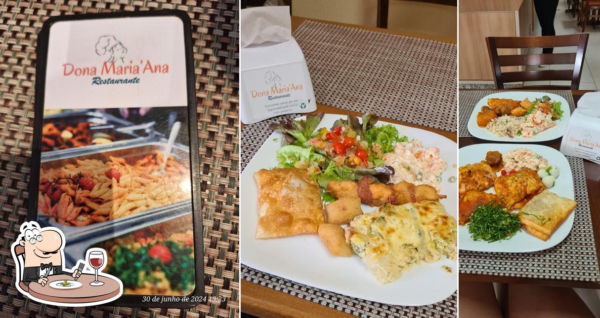 Platos en Restaurante Dona Maria’Ana