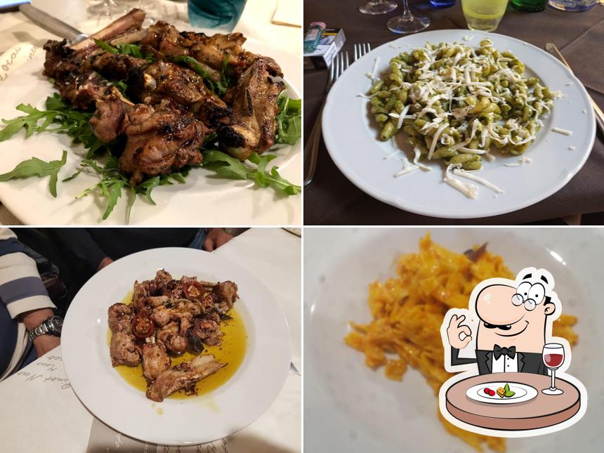 Cibo al Ristorante del Gallo