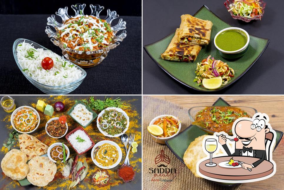 Food at Sadda Meal