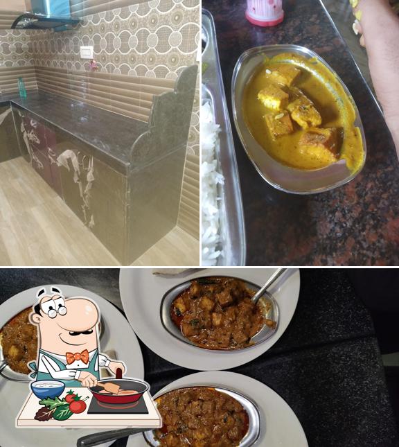 Chicken curry at Subham Hotel