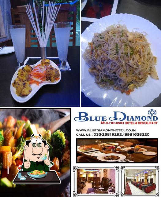 Food at Blue Diamond Hotel and Restaurant