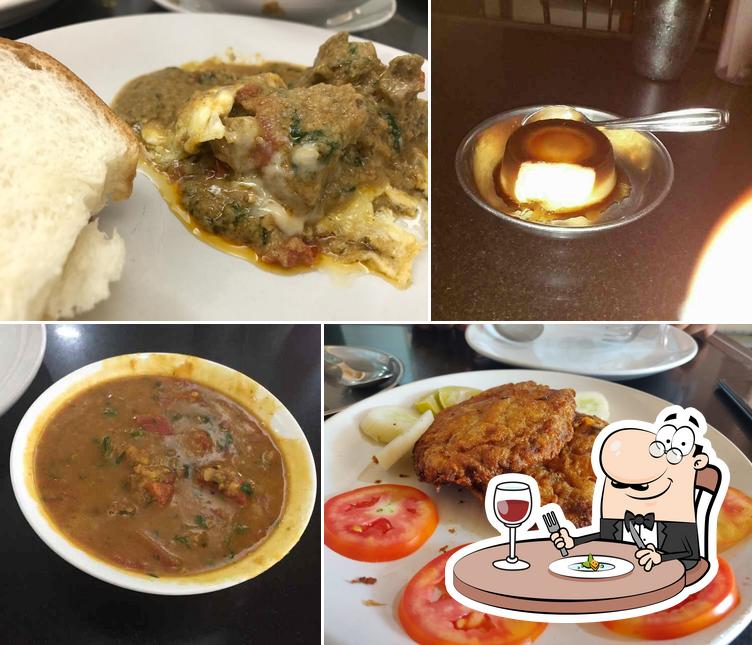 Food at Cafe Excelsior