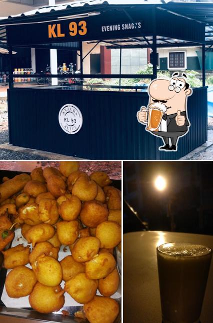 Enjoy a glass of light or dark beer