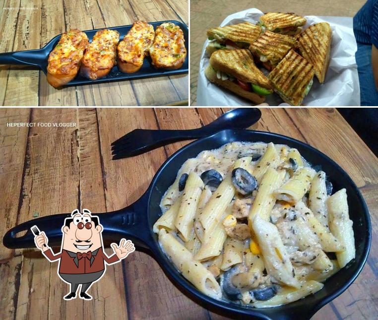 Food at Crust & Buns