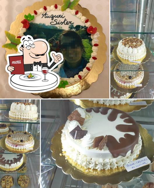 Platti al Gelateria Marilena